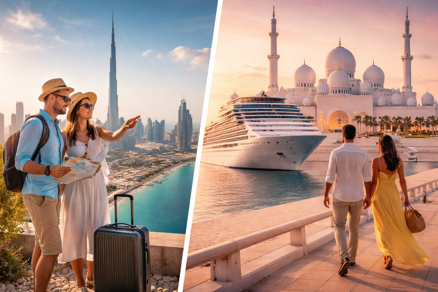 Круиз vs самостоятельное путешествие по ОАЭ - что удобнее