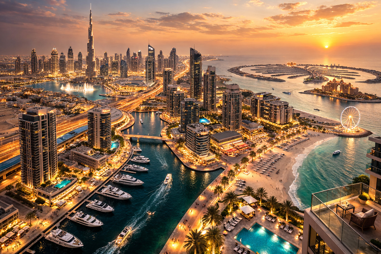 Лучшие районы для проживания в Дубае