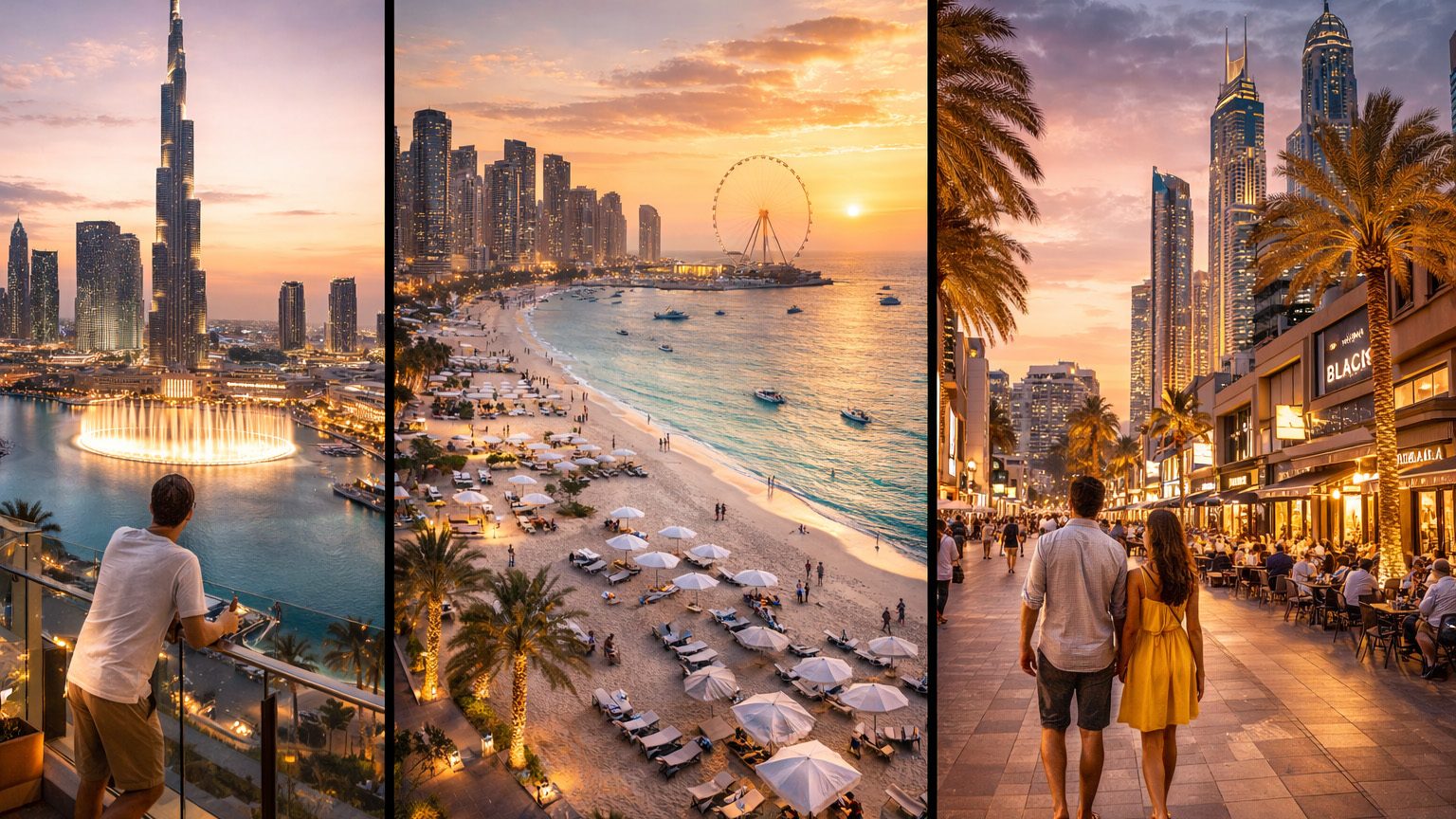 Лучшие районы Дубая для отдыха в зависимости от цели поездки